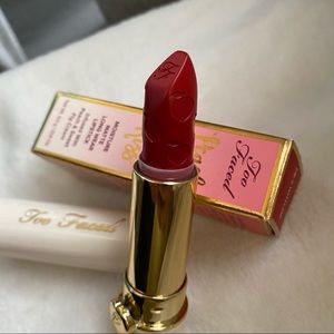 Too faced peach kiss lipstick